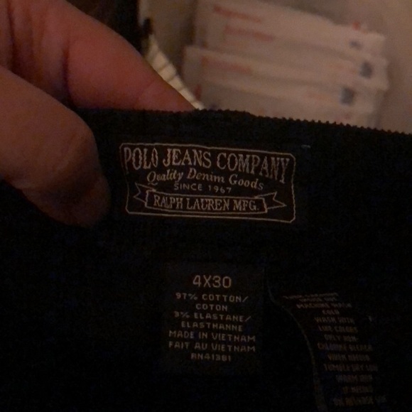 RALPH LAUREN VINTAGE WOMENS CORDUROY PANTS - Picture 3 of 3